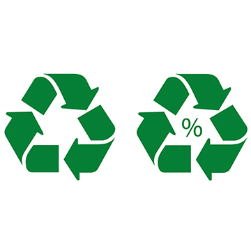 ISO 14021. Símbolo de reciclable